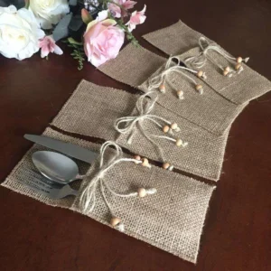 Eco Cutlery Pouches (Set of 4)