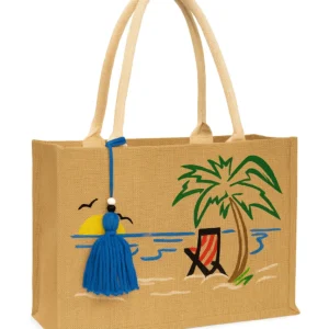Tropical Escape Beach Tote