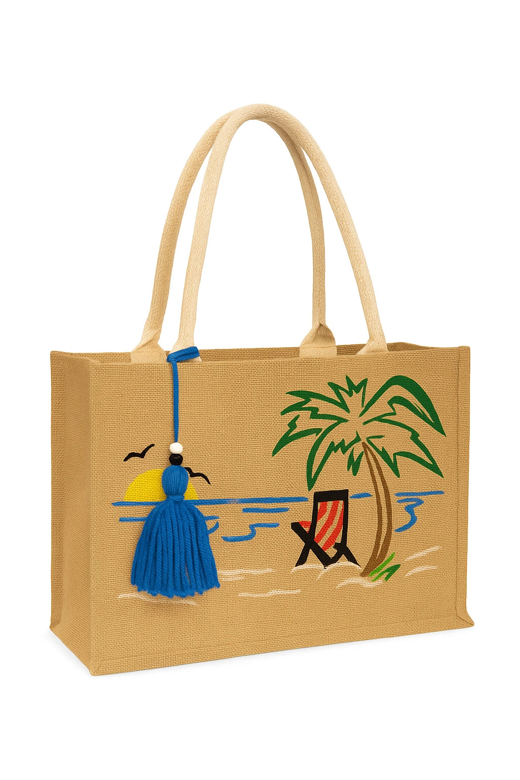 Tropical Escape Beach Tote