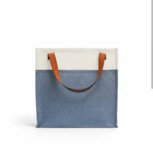 Two-Tone Urban Jute Tote